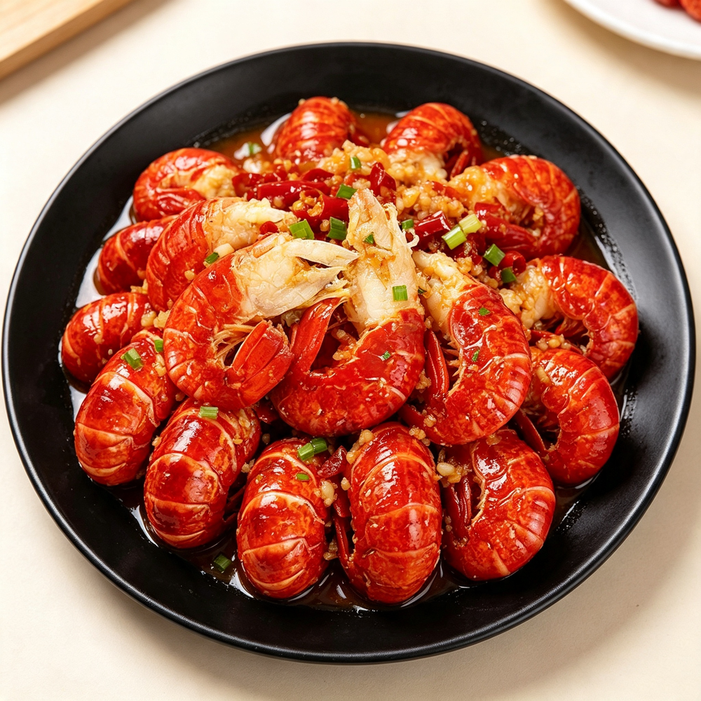 Cooked Frozen Peeled Crayfish Tails